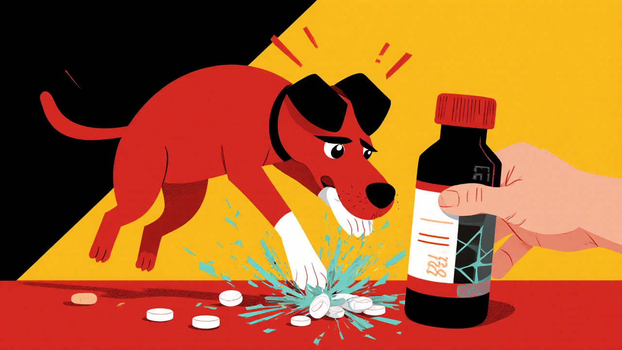 How to Recognize Overdose in Pets from Human Medications