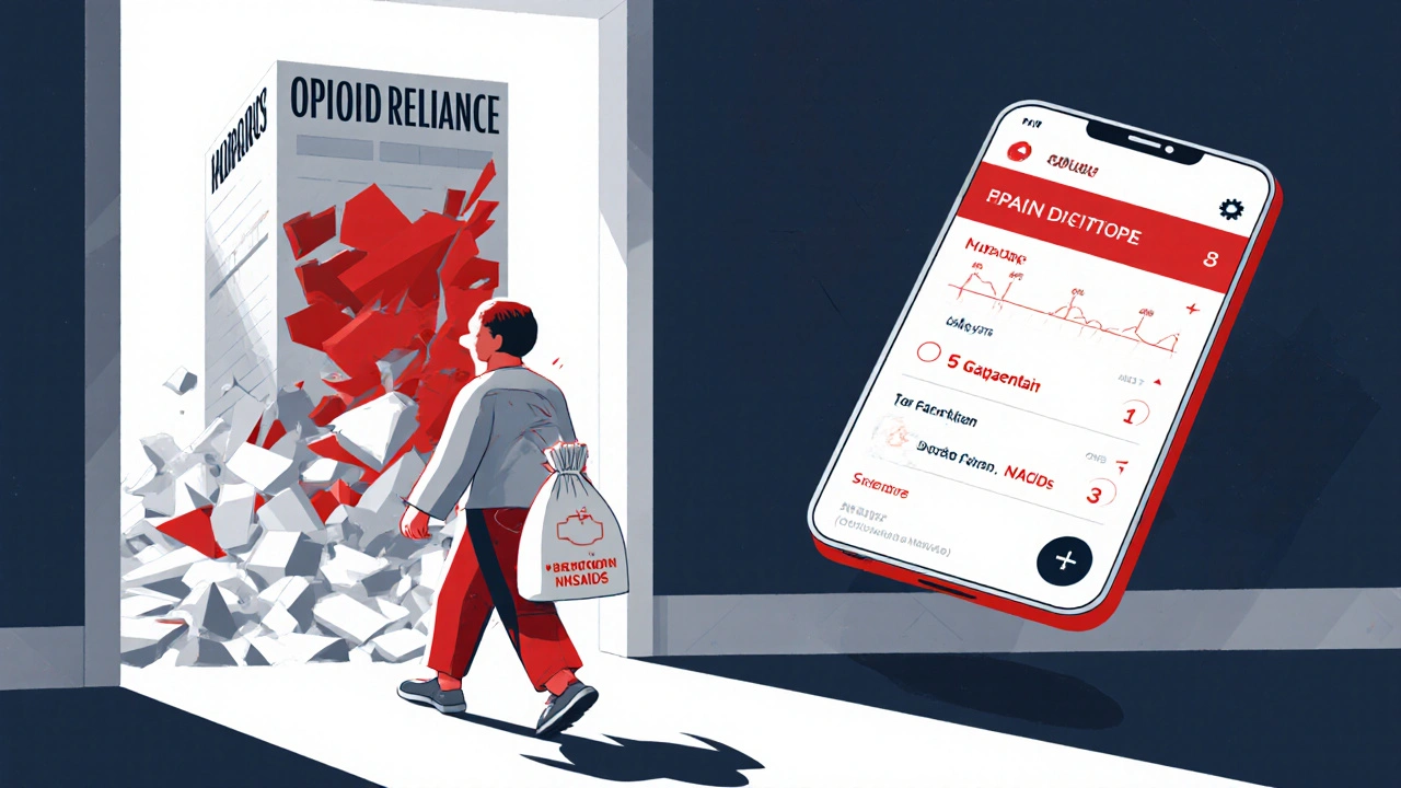 Patient leaving hospital with non-opioid meds as opioid structure crumbles