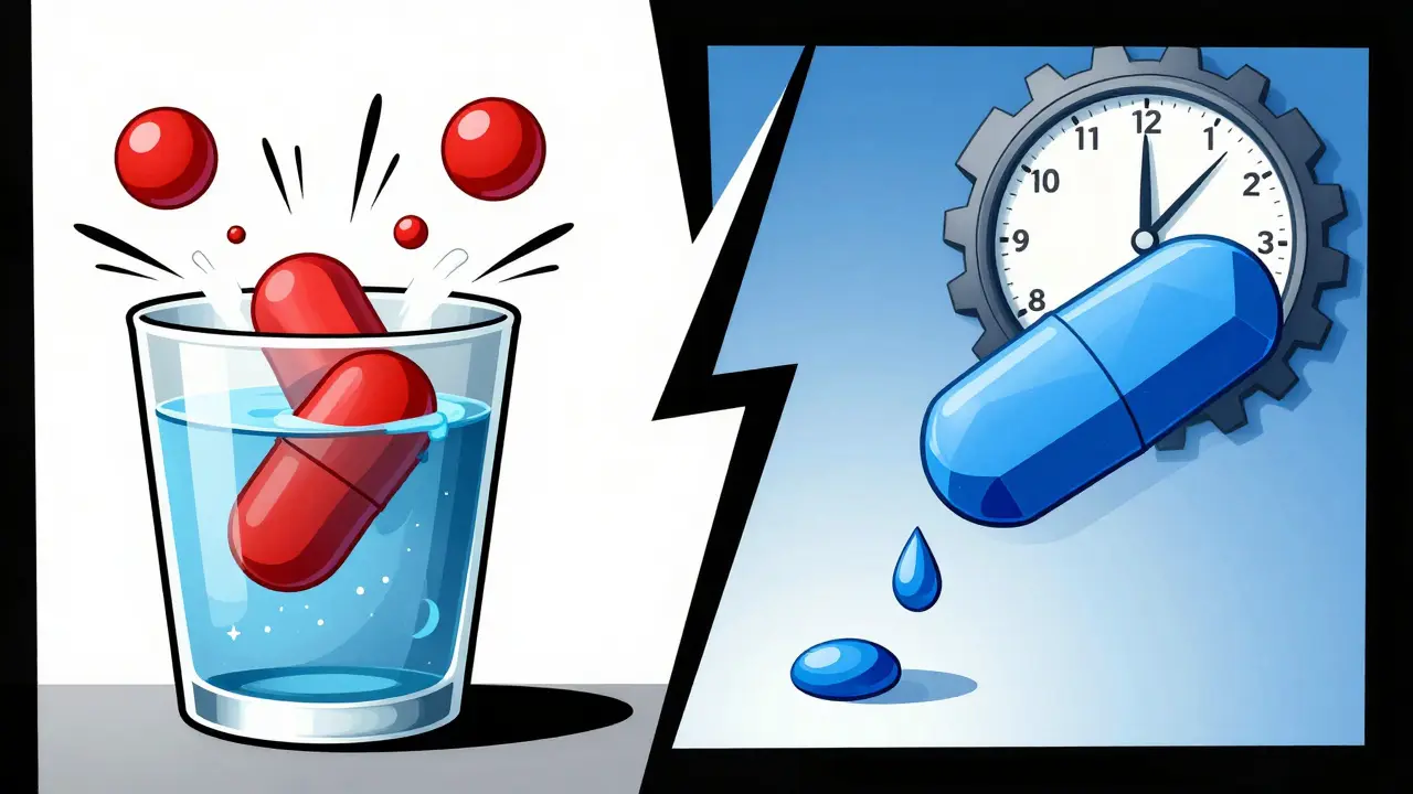 Extended-Release vs. Immediate-Release Medications: When Timing Matters for Safety and Effectiveness