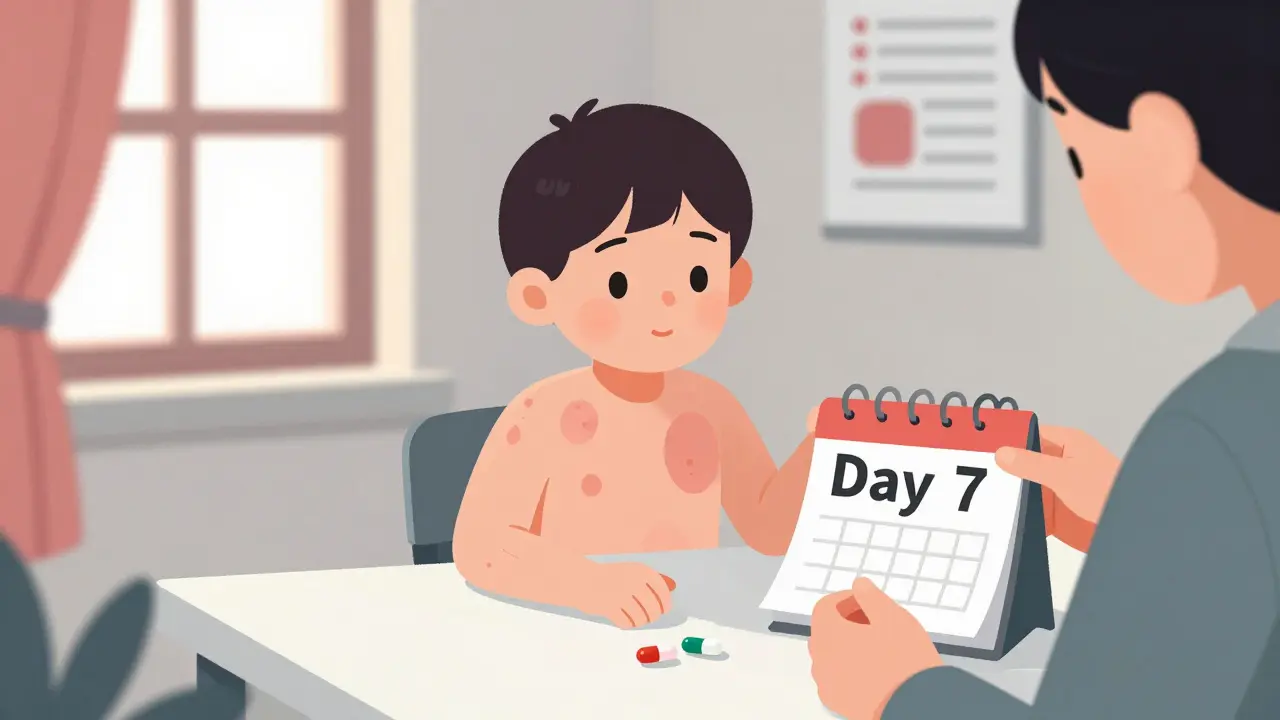 Antibiotic Rashes: When to Stop the Drug and Call the Doctor