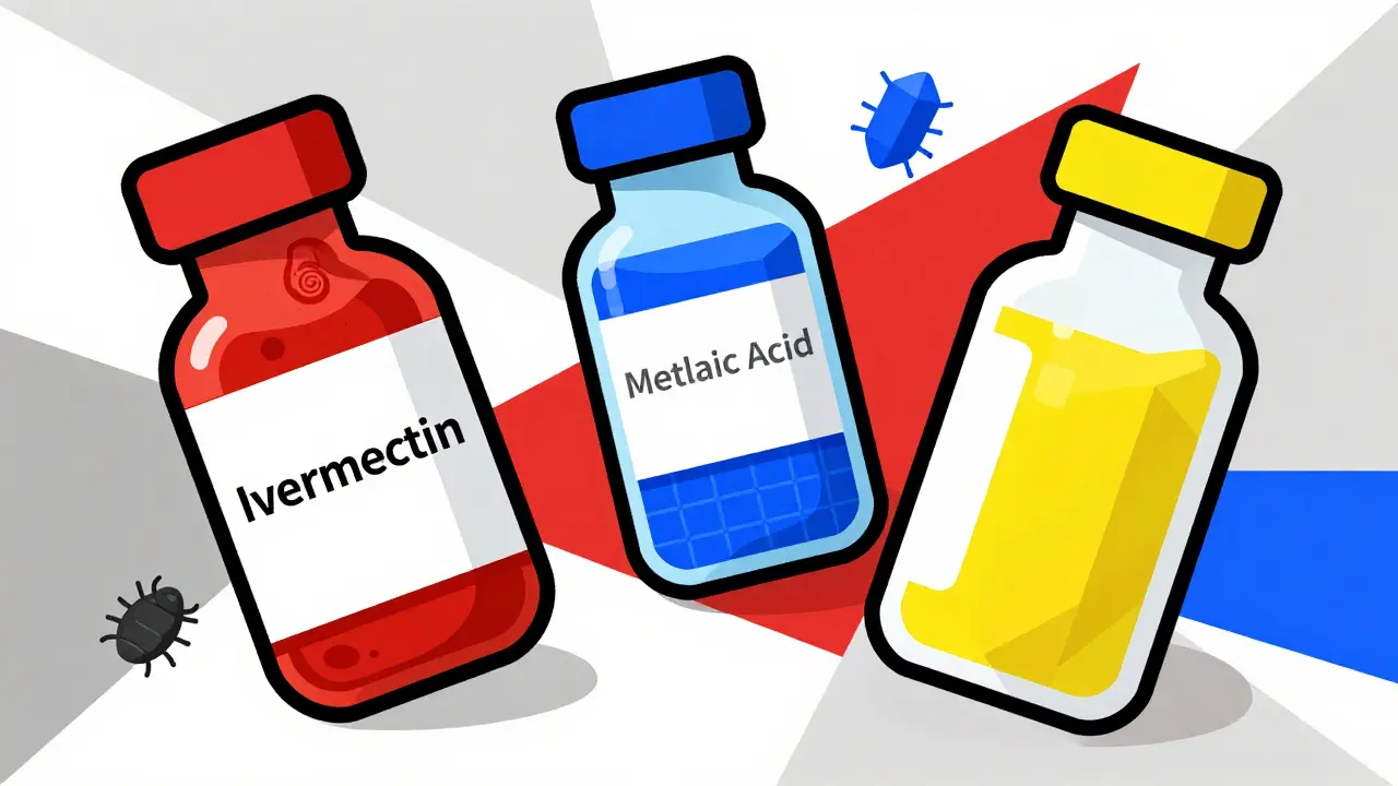 Abstract geometric jars representing topical rosacea treatments